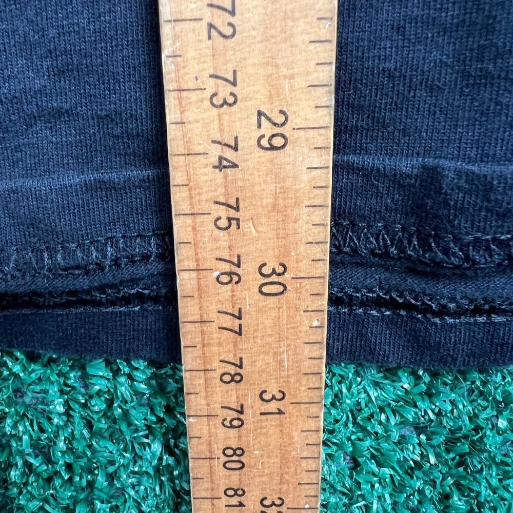 VTG Heal The World Jesus Cross God T-Shirt Mens 2XL‎ Faded Black Revalation Y2K - Picture 6 of 9